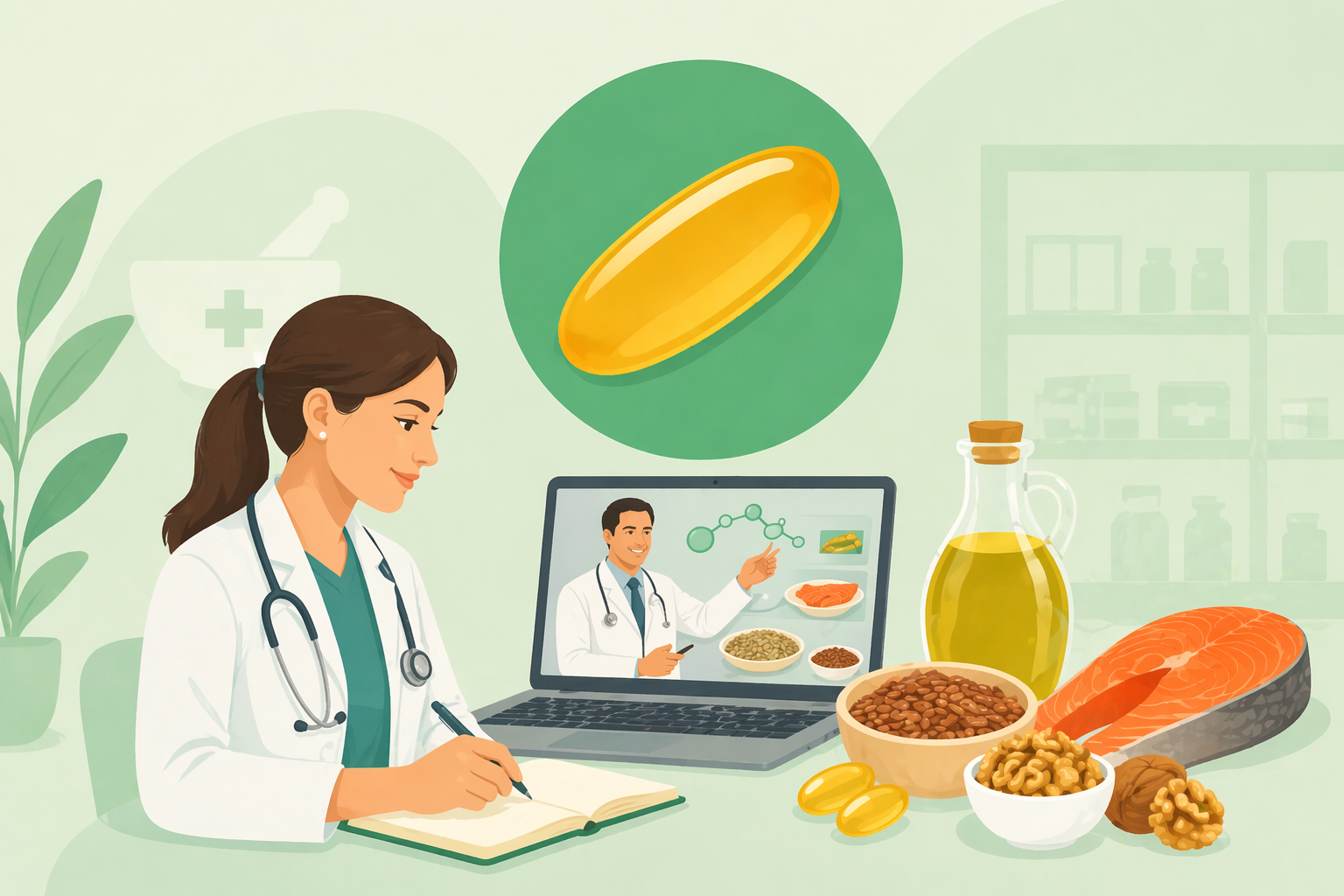 Omega-3: conceptos básicos y aplicaciones