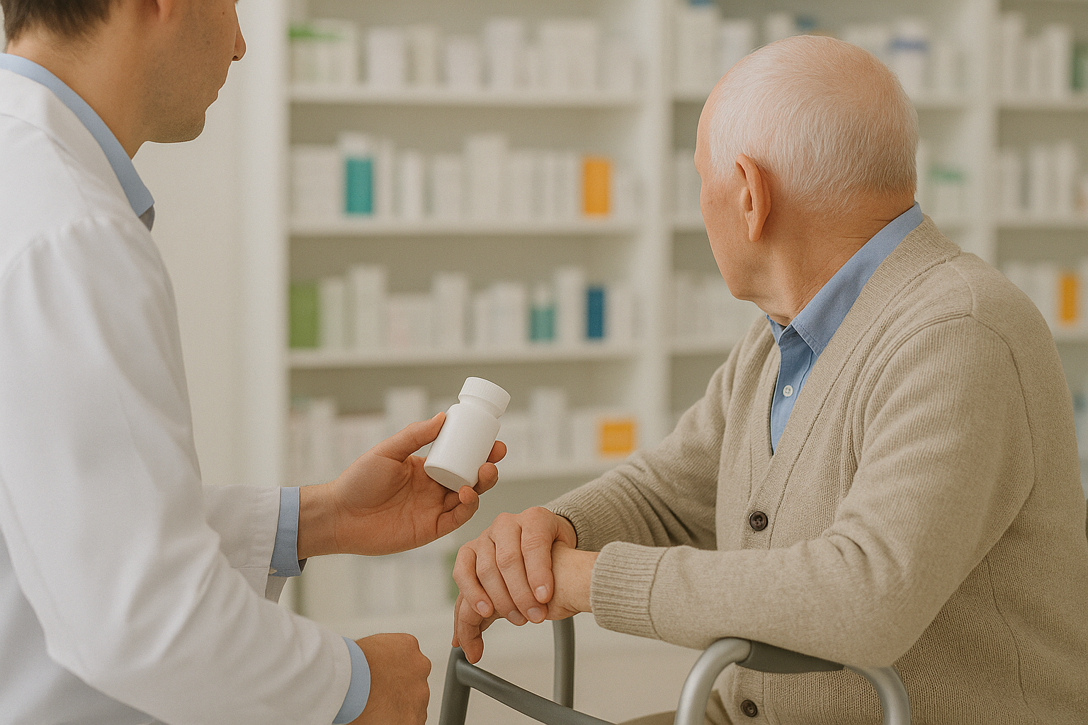 El paciente mayor y sus cuidados desde la farmacia comunitaria